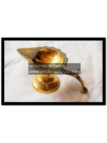 Дипа латунь №5, 11,5х5 см / Brass Deepa №5, 11,5х5 cm