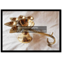 Дипа латунь 5 лепестков №1,2,3 / Brass Deepa 5 petals №1,2,3 