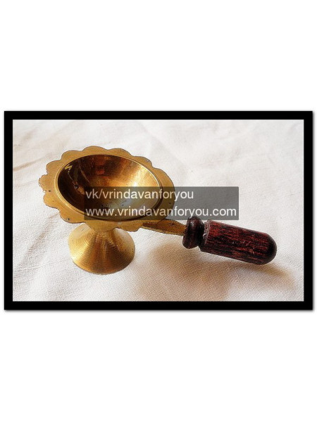 Дипа латунь №1, 10х4 см / Brass Deepa №1, 10х4 cm