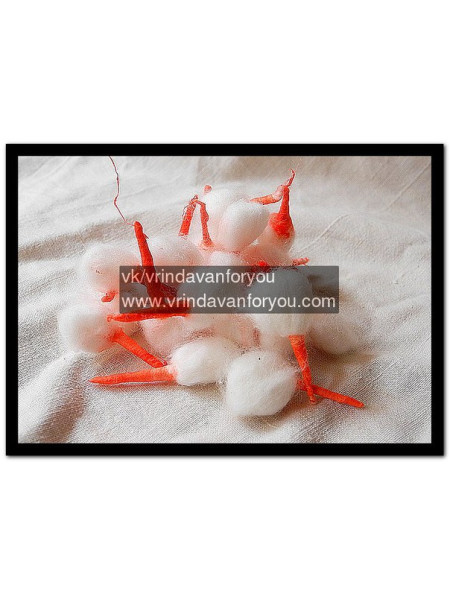 Фитильки ватные. 600 шт. (1 уп.) / Cotton Wicks 600 pcs. (1 pack.)