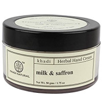 Крем для рук "Молоко и Шафран", 50 г, производитель "Кхади", Hand Cream "Milk & Saffron", 50 gm, Khadi