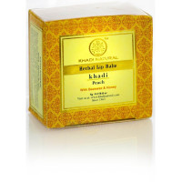 Бальзам для губ с пчелиным воском и маслом Ши "Персик", Lip Balm "Peach", 10 gm, Khadi