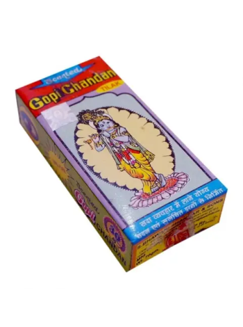 Гопи Чандан: Белый порошок для Тилаки (70 г)