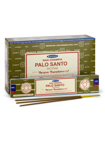 Ароматические палочки Palo Santo Satya: 12 упаковок по 15 г