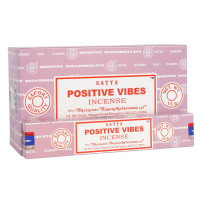 Благовония Сатья Положительные Вибрации, 15 г x 12 шт, производитель Шринивас Сугандхалая; Satya Incense Positive Vibes, 15 g x 12 pcs, Shrinivas Sugandhalaya Благовония Сатья Положительные Вибрации, 15 г x 12 шт, производитель Шринивас Сугандхалая; Satya Incense Positive Vibes, 15 g x 12 pcs, Shrinivas Sugandhalaya