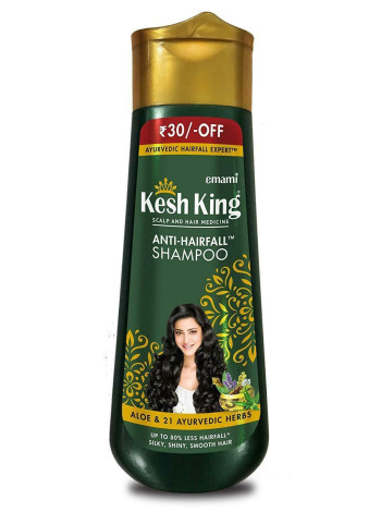 Шампунь Кеш Кинг против выпадения волос с Алоэ Вера: аюрведическое лечение