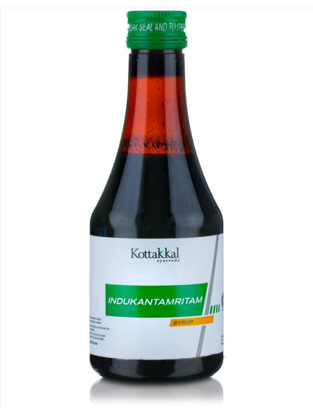 Сироп Индукантамритам, 200 мл, производитель Коттаккал Аюрведа; Indukantamritam Syrup, 200 ml, Kottakkal Ayurveda