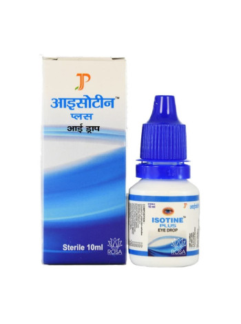 Айсотин Плюс: Аюрведические глазные капли для здоровья глаз (10 мл)