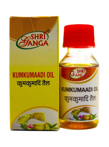 Масло Кумкумади Шри Ганга: 50 г аюрведического совершенства