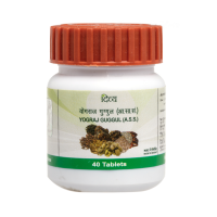 Йоградж Гуггул, 40 таб, Патанджали; Yograj Guggul, 40 tabs, Patanjali