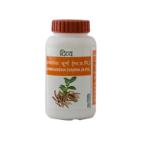 Ашвагандха Чурна, лечение проблем с бессоницей, антистресс, 100 г, Патанджали; Ashwagandha Churna, 100 g, Patanjali