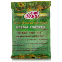 Сарасват Панчак Чурна, 100 г, производитель Шри Ганга; Sarswati Panchak Churna, 100 g, Shri Ganga