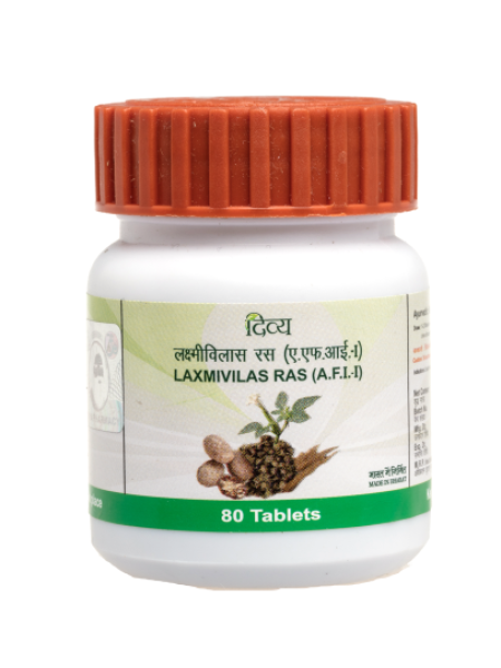 Лакшмивилас Рас, 80 таб, Патанджали; Laxmivilas Ras, 80 tabs, Patanjali