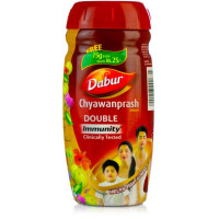 Чаванпраш Двойной иммунитет, 1 кг, производитель Дабур; Chyawanprash DOUBLE Immunity, 1 kg, Dabur
