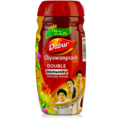 Чаванпраш Двойной иммунитет, 1 кг, производитель Дабур; Chyawanprash DOUBLE Immunity, 1 kg, Dabur