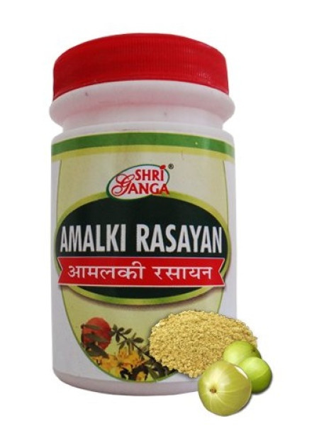 Антиоксидант Амалаки Расаяна, 100 г, производитель Шри Ганга; Amalki Rasayan, 100 g, Shri Ganga