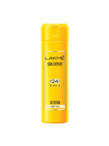 Лосьон для загара SPF 24 PA ++, 60 мл, производитель Лакме; UV Lotion Sun Expert, 60 ml, Lakme