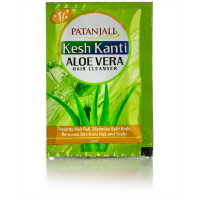 Шампунь Кеш Канти Алоэ Вера, 5 мл, Патанджали; Kesh Kanti Aloe Vera Hair Cleanser Shampoo, 5 ml, Patanjali