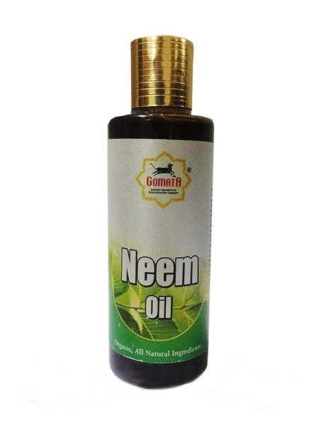 Масло Нима, 100 мл, производитель Гомата; Neem Oil, 100 ml, Gomata