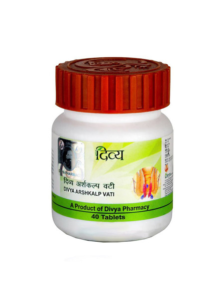Дивья Аршкалп Вати, 40 таб, Патанджали; Divya Arshkalp Vati, 40 tabs, Patanjali