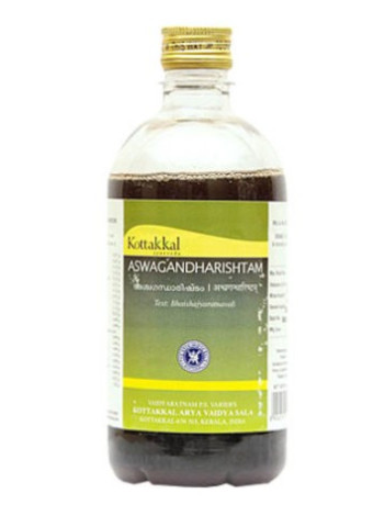 Ашвагандхариштам Коттаккал Аюрведа: 450 мл аюрведического тоника для силы и энергии