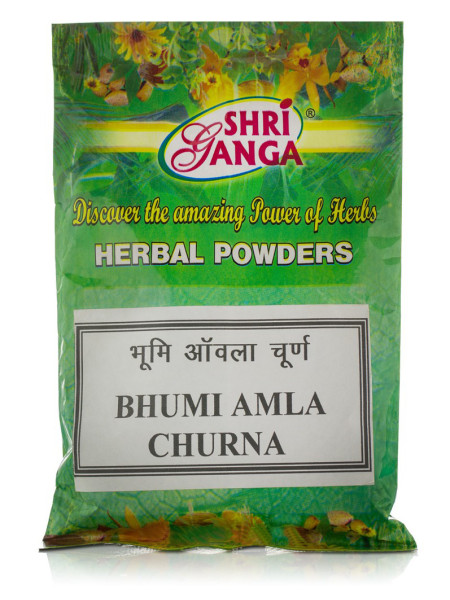 Бхуми Амла Чурна, 100 г, производитель Шри Ганга; Bhumi Amla Churna, 100 g, Shri Ganga