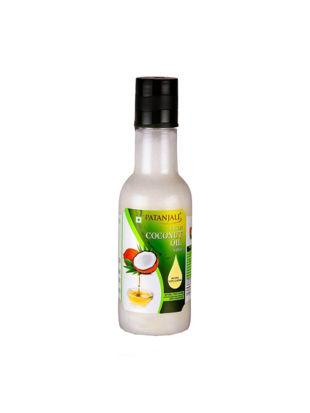 Кокосовое масло нерафинированное пищевое, 250 мл, Патанджали; Coconut Oil Virgin Edible, 250 ml, Patanjali