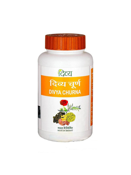 Дивья Чурна, лечение пищеварительной системы, 100 г, производитель Патанджали; Divya Churna, 100 g, Patanjali