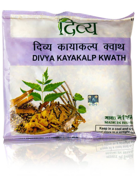 Аюрведический чай Дивья Каякалп Кватх, 100 г, Патанджали; Divya Kayakalp Kwath, 100 g, Patanjali