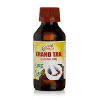 Касторовое масло, 100 мл, производитель Шри Ганга; Erand Tail (Castor Oil), 100 ml, Shri Ganga Касторовое масло, 100 мл, производитель Шри Ганга; Erand Tail (Castor Oil), 100 ml, Shri Ganga