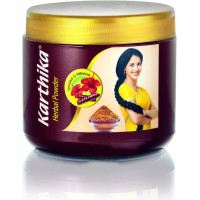Сухой травяной шампунь Картика Шикакай и Гибискус, 180 г, производитель Кевин Кейр; Karthika Herbal Powder Shikakai & Hibiscus, 180 g, CavinKare