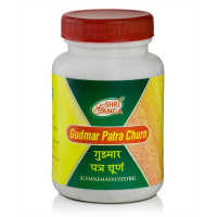 Гудмар Патра Чурна, 100 г, производитель Шри Ганга; Gudmar Patra Churna, 100 g, Shri Ganga