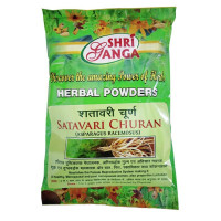 Шатавари Чурна, женский эликсир молодости, 100 г, производитель Шри Ганга; Satavari Churna, 100 g, Shri Ganga