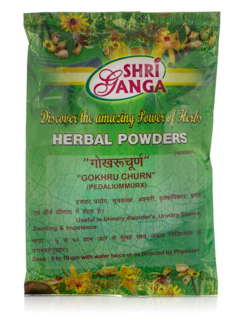 Гокхру Чурна 100г от Шри Ганга: натуральное средство для здоровья мужчин