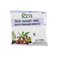 Аюрведический чай Дивья Свасари Кватх, 100 г, Патанджали; Divya Swasari Kwath, 100 g, Patanjali Аюрведический чай Дивья Свасари Кватх, 100 г, Патанджали; Divya Swasari Kwath, 100 g, Patanjali
