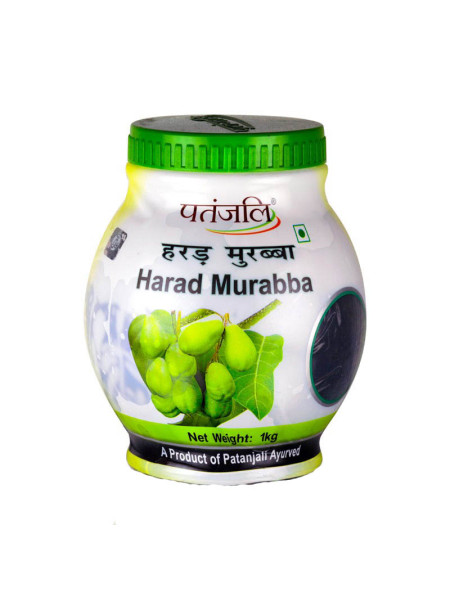 Харад Мурабба, плоды харда в сиропе, 1 кг, Патанджали; Harad Murabba, 1 kg, Patanjali