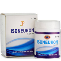 Таблетки для зрения Айсонеурон, 60 кап, Джагат Фарма; Isoneuron, 60 caps, Jagat Pharma