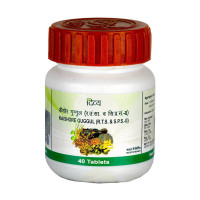 Каишор Гуггул, 40 таб, Патанджали; Kaishore Guggul, 40 tabs, Patanjali