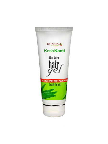 Гель для волос Алоэ Вера Кеш Канти, 60 мл, Патанджали; Kesh Kanti Aloe vera hair gel, 60 ml, Patanjali