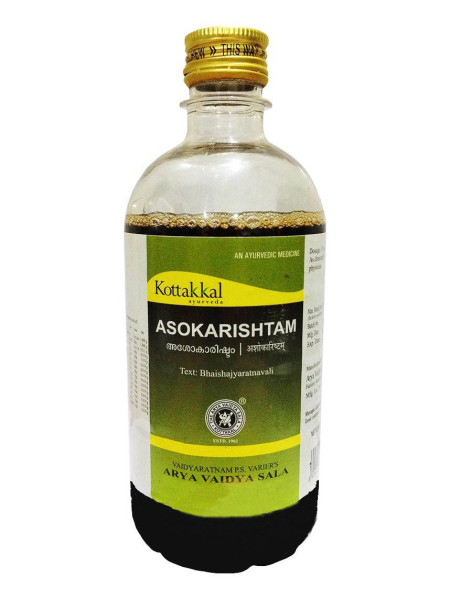 Аюрведический тоник Ашокариштам, для женского здоровья, 450 мл, производитель Коттаккал Аюрведа; Asokarishtam, 450 ml, Kottakkal Ayurveda