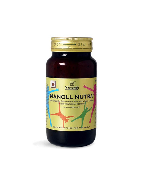 Аюрведический сироп Манол Нутра, 400 г, производитель Чарак; Manoll Nutra Energising Toniс for the Family, 400 g, Charak