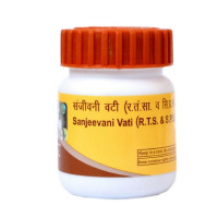 Сандживани Вати, противовирусное средство, 80 таб, Патанджали; Sanjeevani Vati, 80 tabs, Patanjali