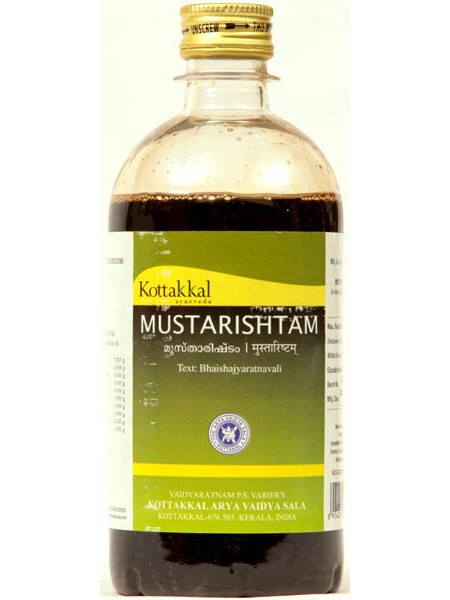 Аюрведический тоник Мустариштам, 450 мл, Коттаккал Аюрведа; Mustarishtam, 450 ml, Kottakkal Ayurveda