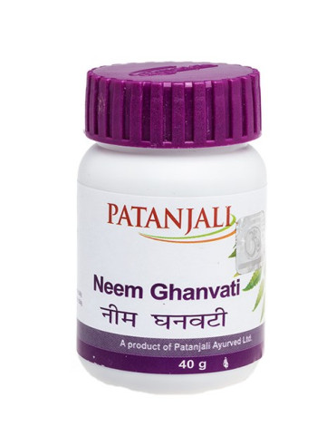 Ним Гханвати Патанджали (60 таблеток): натуральное очищение организма