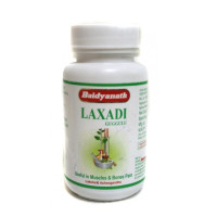 Лакшади Гуггул, лечение суставов и костей, 80 таб, производитель Байдьянатх; Laxadi Guggul, 80 tabs, Baidyanath