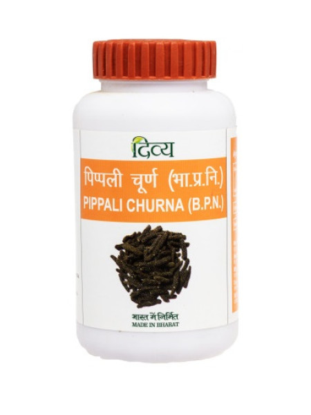 Пиппали Чурна, 100 г, Патанджали; Pippali Churna, 100 g, Patanjali