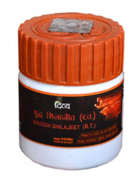 Шиладжит, природный минеральный комплекс, 20 г, Патанджали; Shuddh Shilajeet, 20 g, Patanjali