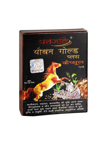 Юван Голд Плюс: мощная потенция и сексуальное влечение от Патанджали