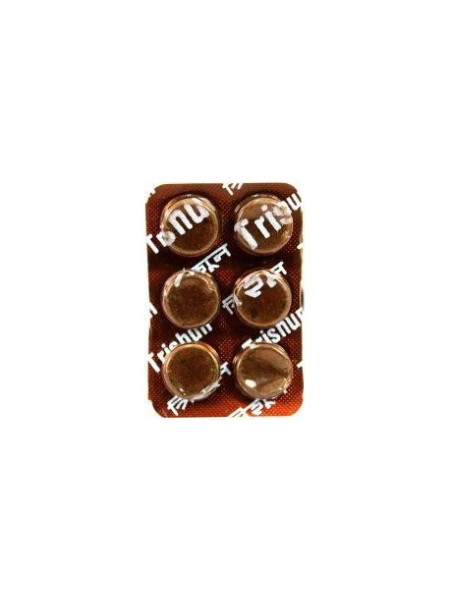 Тришун, помощь при простуде, 6 таб, производитель Занду; Trishun, 6 tabs, Zandu