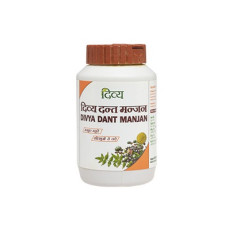 Зубной порошок Дивья Дант Манжан, 100 г, Патанджали; Divya Dant Manjan, 100 g, Patanjali